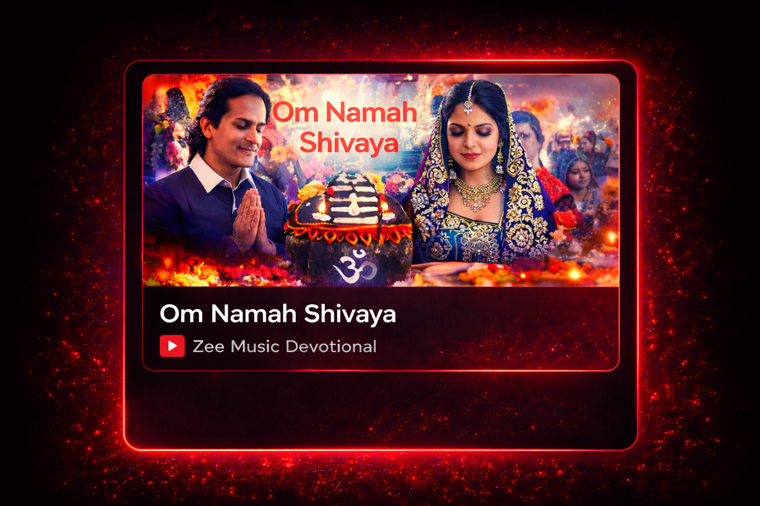 Om Namah Shivaya campaign example